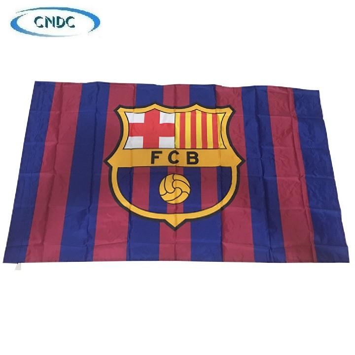 Cờ câu lạc bộ Barcelona loại lớn 150x90 cm - In 1 mặt rõ nét