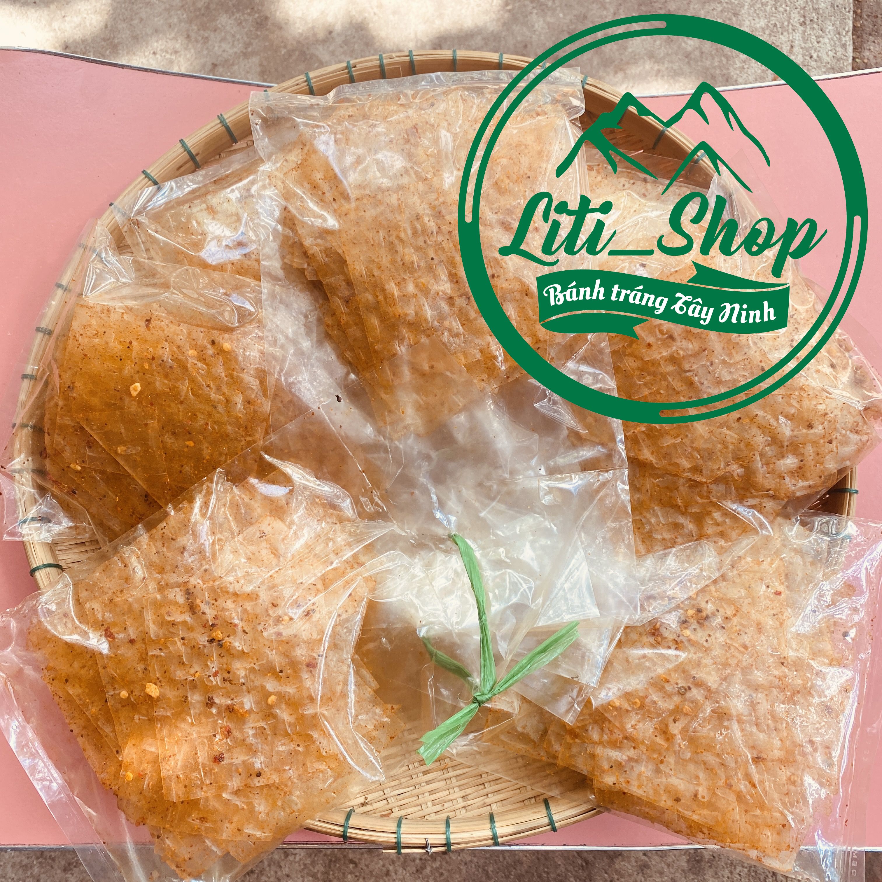 Xâu Bánh tráng Trộn Muối nhuyễn