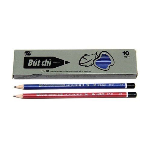 Hộp 10 bút chì 2b thiên long