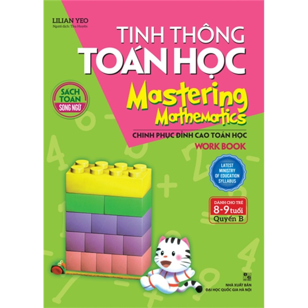 Sách: Tinh Thông Toán Học - Mastering Mathematics - Dành Cho Trẻ 8-9 Tuổi - Quyển B - TSTH