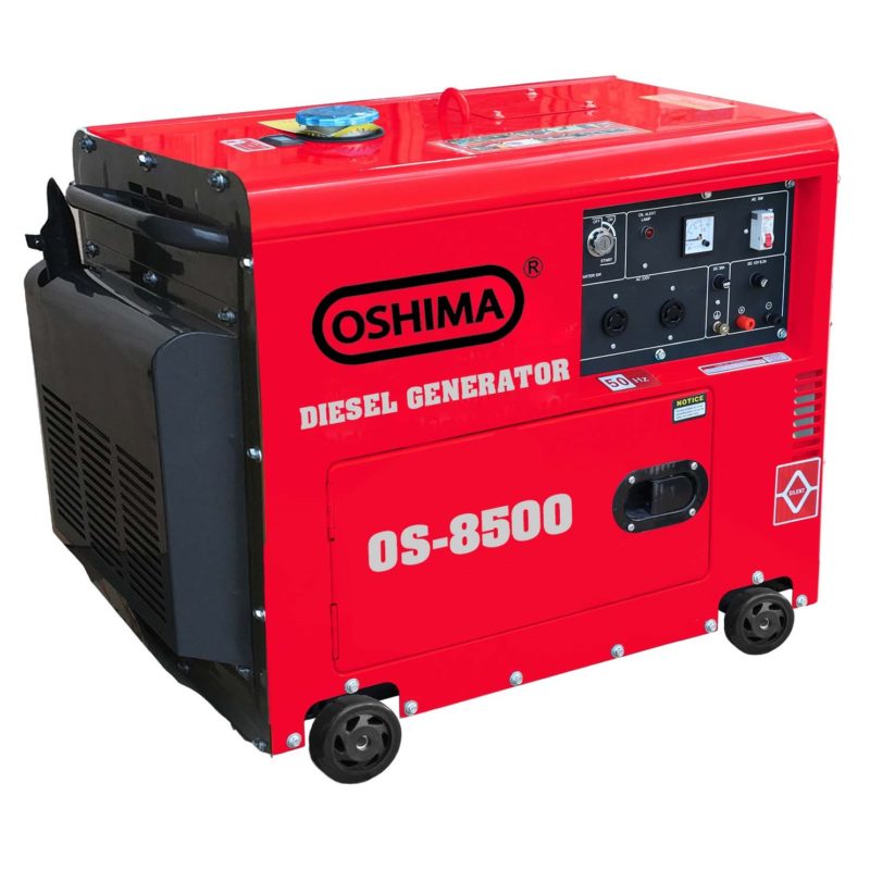 Máy phát điện chạy dầu 7kw oshima 8500