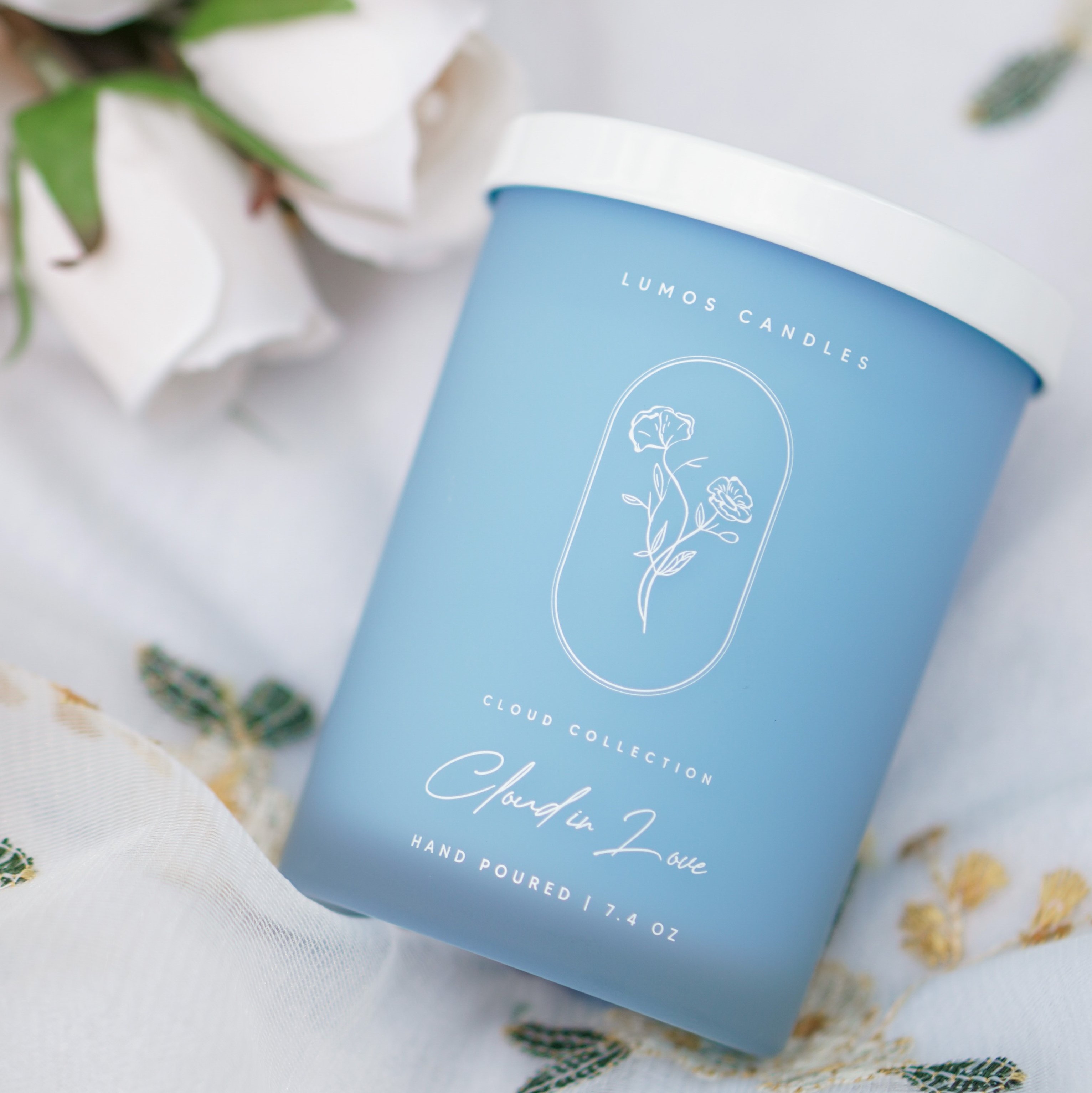 Nến thơm đà nẵng sadaca - cloudy in love - nến thơm tone gỗ - nến thơm nốt hương bạch đàn, đàn hương, xạ hương và sage trắng