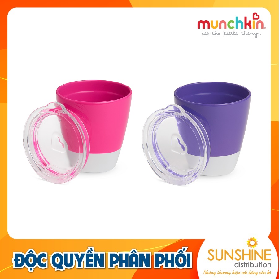 Bộ 2 cốc có nắp munchkin