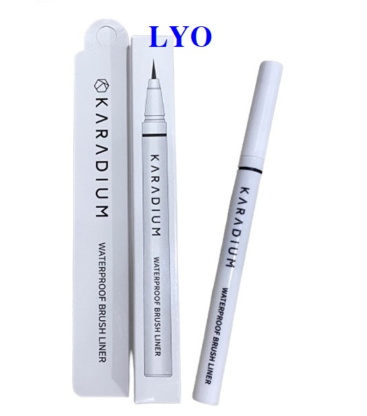 Bút dạ kẻ mắt nước Karadium Hàn Quốc vỏ nâu và vỏ trắng - Lyo Shop