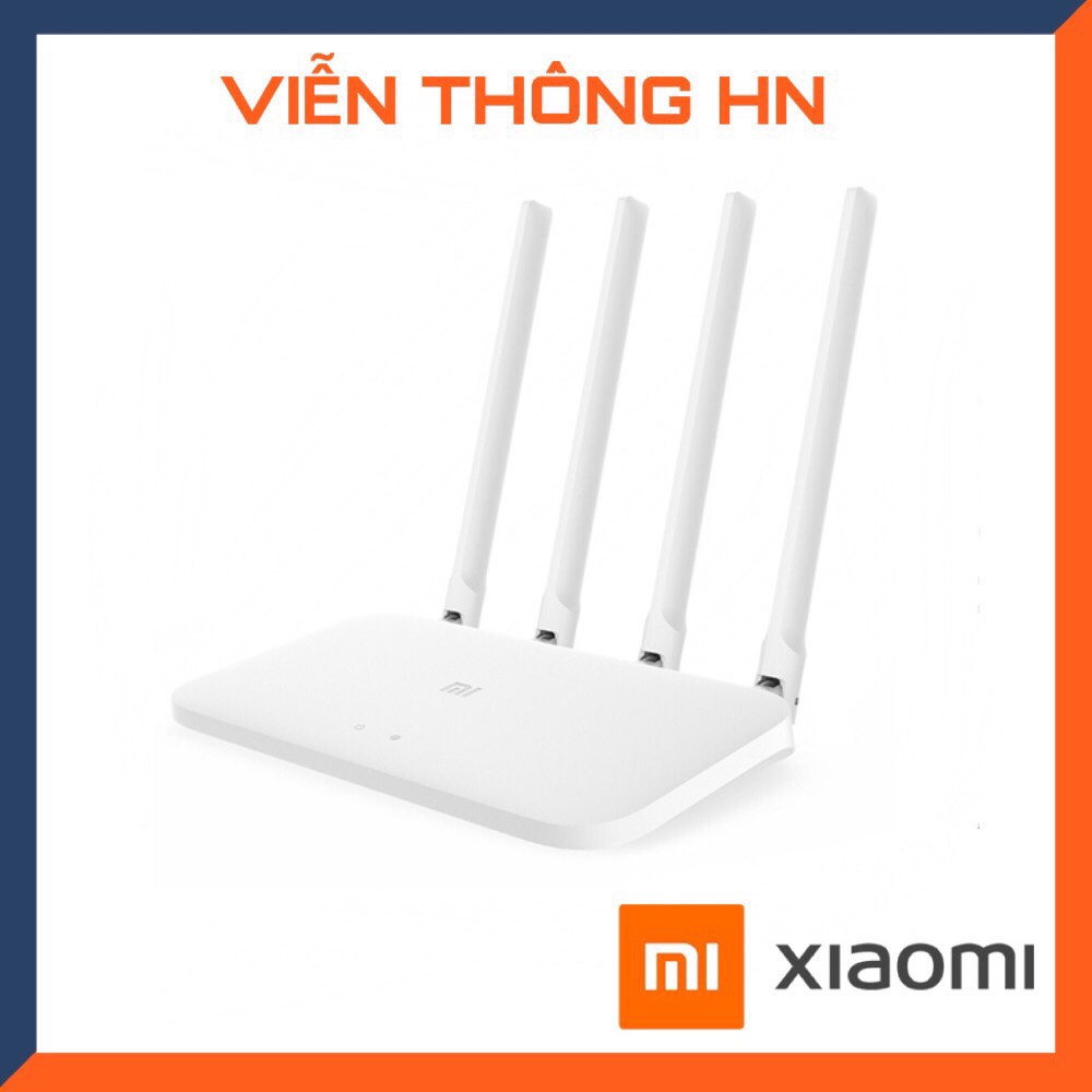 Bộ phát wifi xiaomi 4c 4 râu - modem wifi xuyên tường kích sóng siêu mạnh ứng dụng cho máy tính laptop đt ....