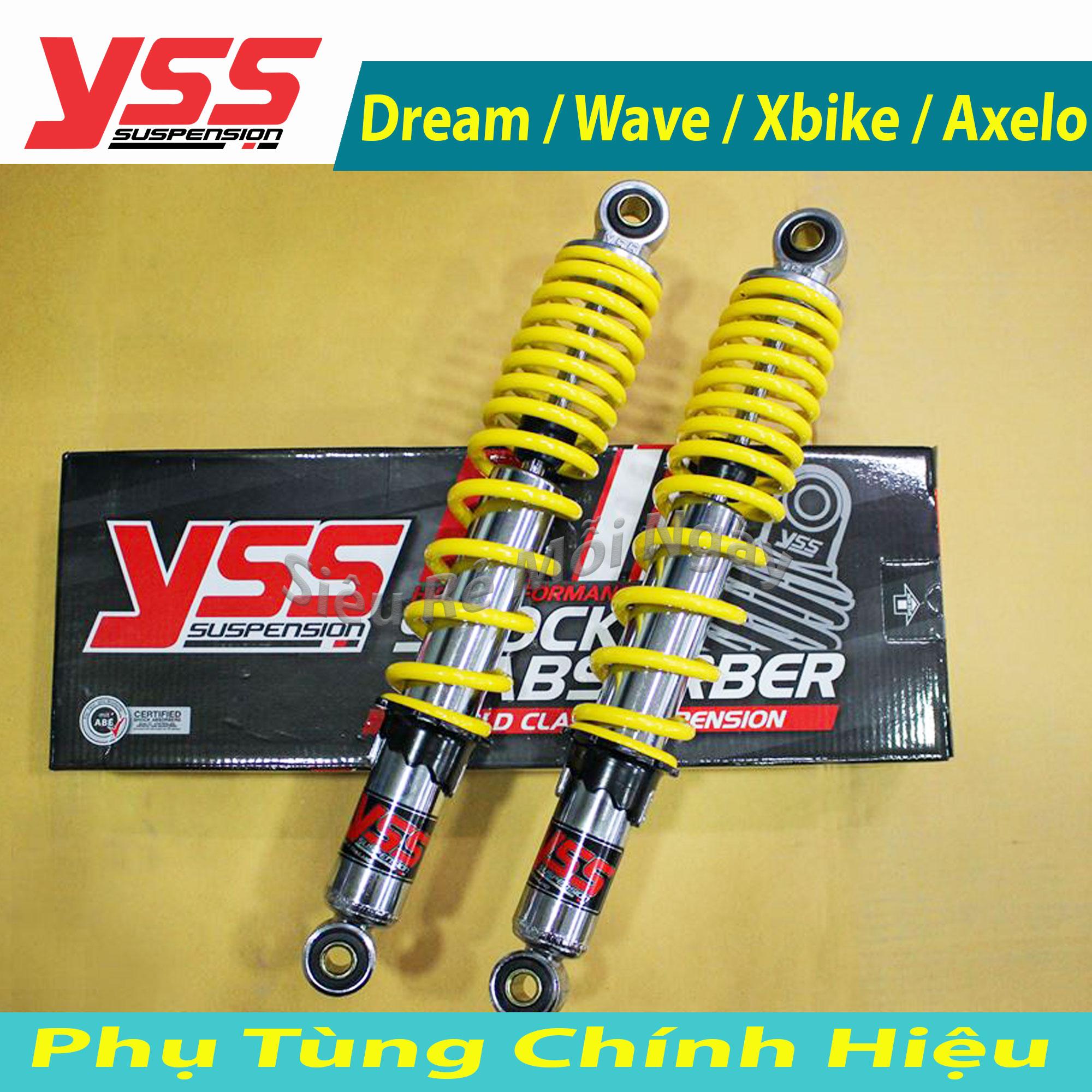 [HCM]Phuộc YSS Nice Crom/Vàng Suzuki Axelo - Xbike Honda Dream Wave ( Thái Lan )