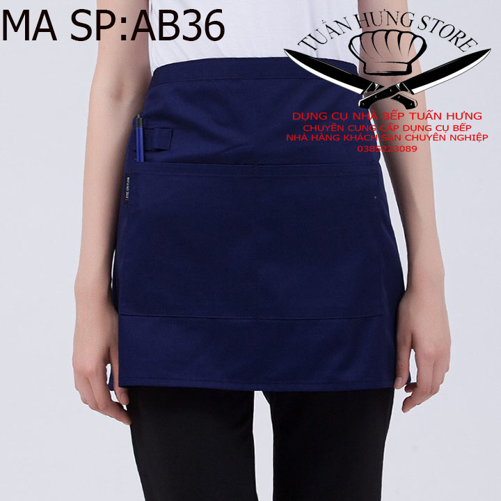 tạp dề ngắn nhân viên phục vụ nhà hàng