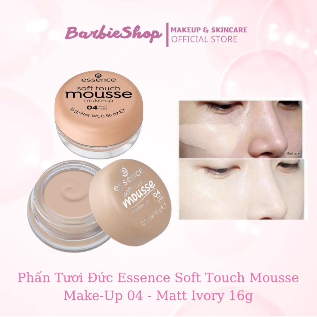 Kem Trang Điểm Phấn Tươi Đức Essence Soft Touch Mousse Make - Up 04