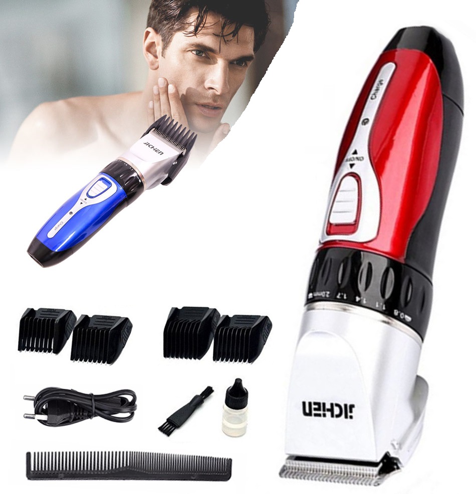 Đồ nghề cho barber tông đơ [SHOP SỈ] Tăng đơ cắt tóc trẻ em và gia đình Jichen JC-0817 , Tông Đơ Cắt Tóc Combo 4 Cỡ Lược Căn Chỉnh Độ Dài Tóc