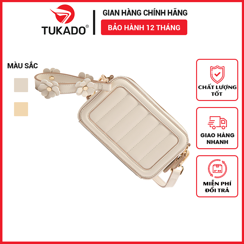 Túi xách nữ đeo chéo chính hãng micocah túi đeo chéo nữ dáng công sở thời trang hình vali sang trọng chất cực đẹp mc82 - tukado