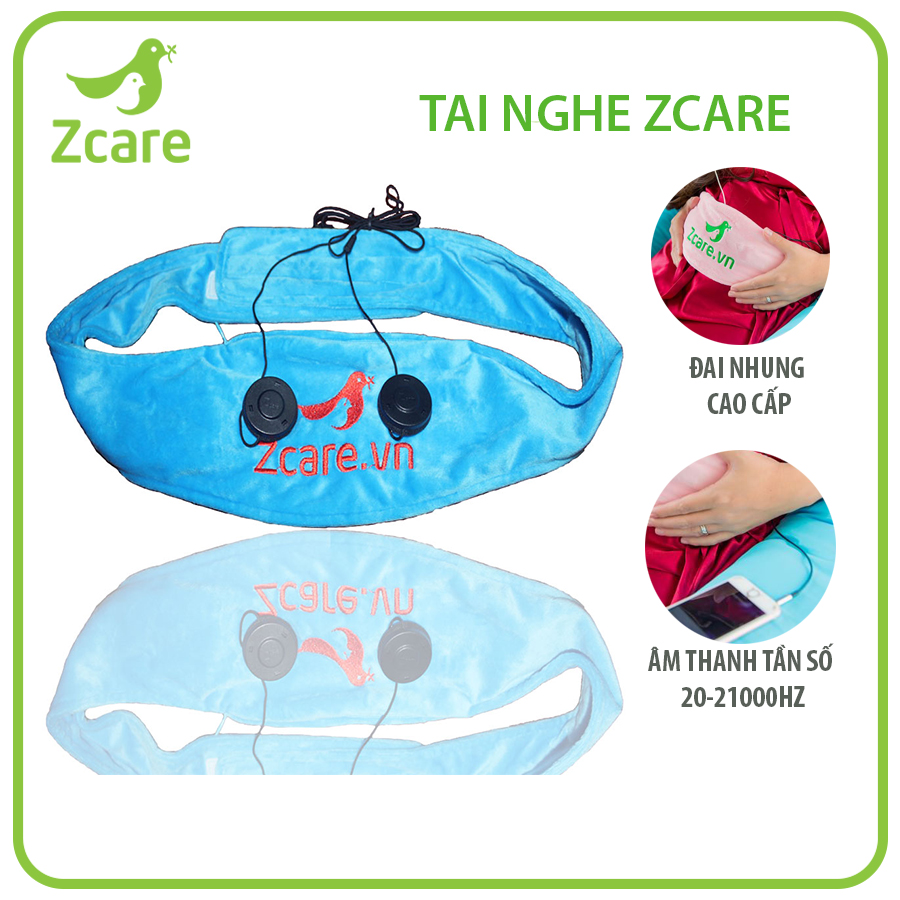 TAI NGHE THAI NHI ZCARE - TẶNG: NHẠC THAI GIÁO CHUẨN ( theo từng giai đoạn thai kì)+HƠN 7 QUYỂN SÁCH THAI GIÁO,NUÔI DẠY TRẺ, ĂN DẶM online - Tai nghe nhạc cho bà bầu Zcare