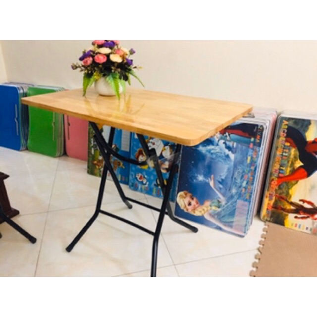 ️bàn gỗ thịt cao cấp /freeship 50k/ bàn cafe gỗ cao su siêu đẹp, siêu chắc
