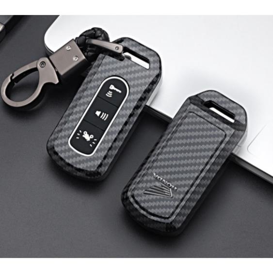 Bọc Chìa Khóa Smartkey SH 2016 - 2021, Sh mode , PCX, Cub 125 ( Loại 3 nút ) - Ốp Carbon Smartkey HONDA