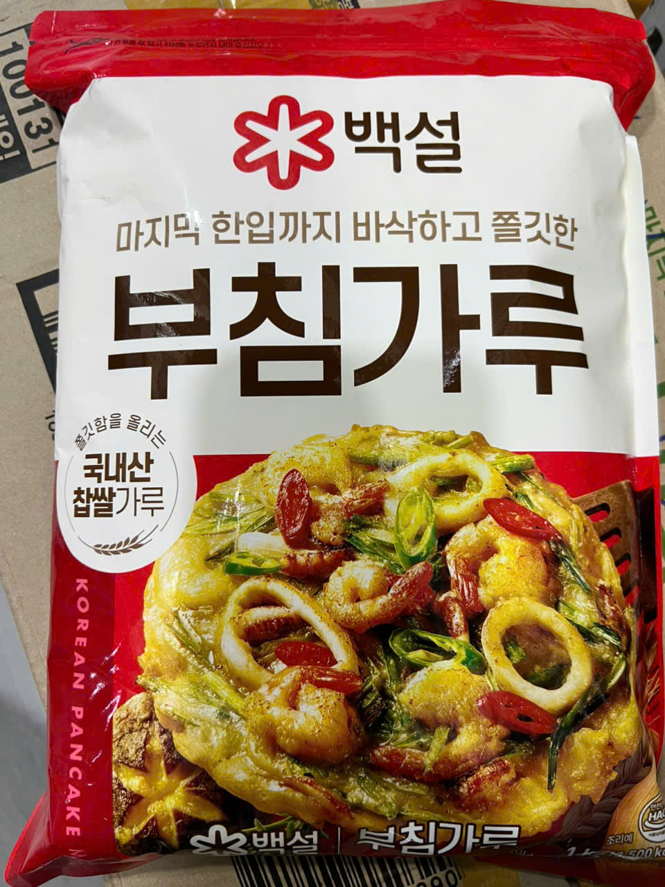 Bột chiên bánh xèo hàn quốc 1kg - 부침가루