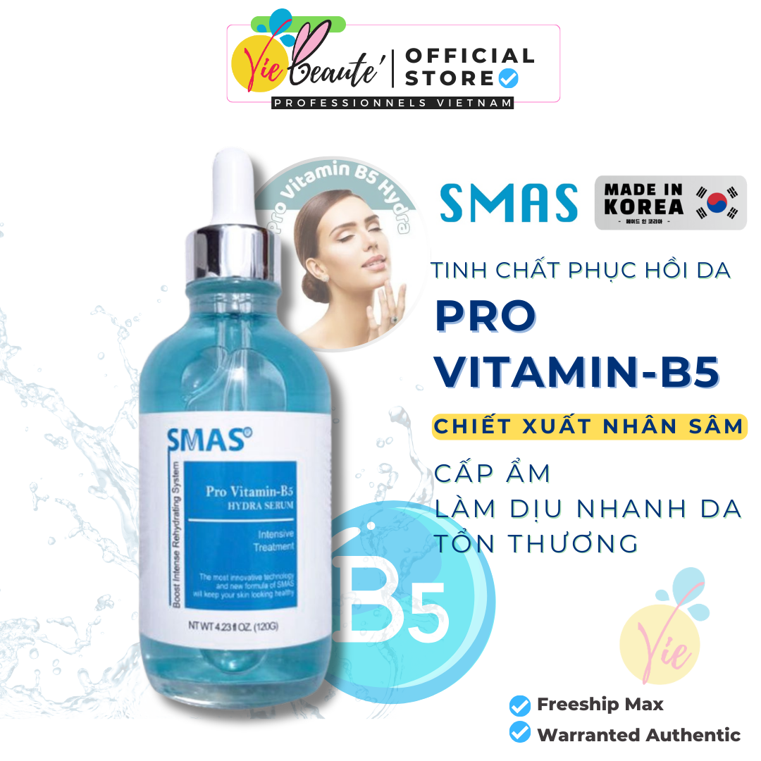 Serum Smas Pro-Vitamin B5 Hydra - Giúp Cấp Ẩm Khôi Phục Làn Da Mịn Màng
