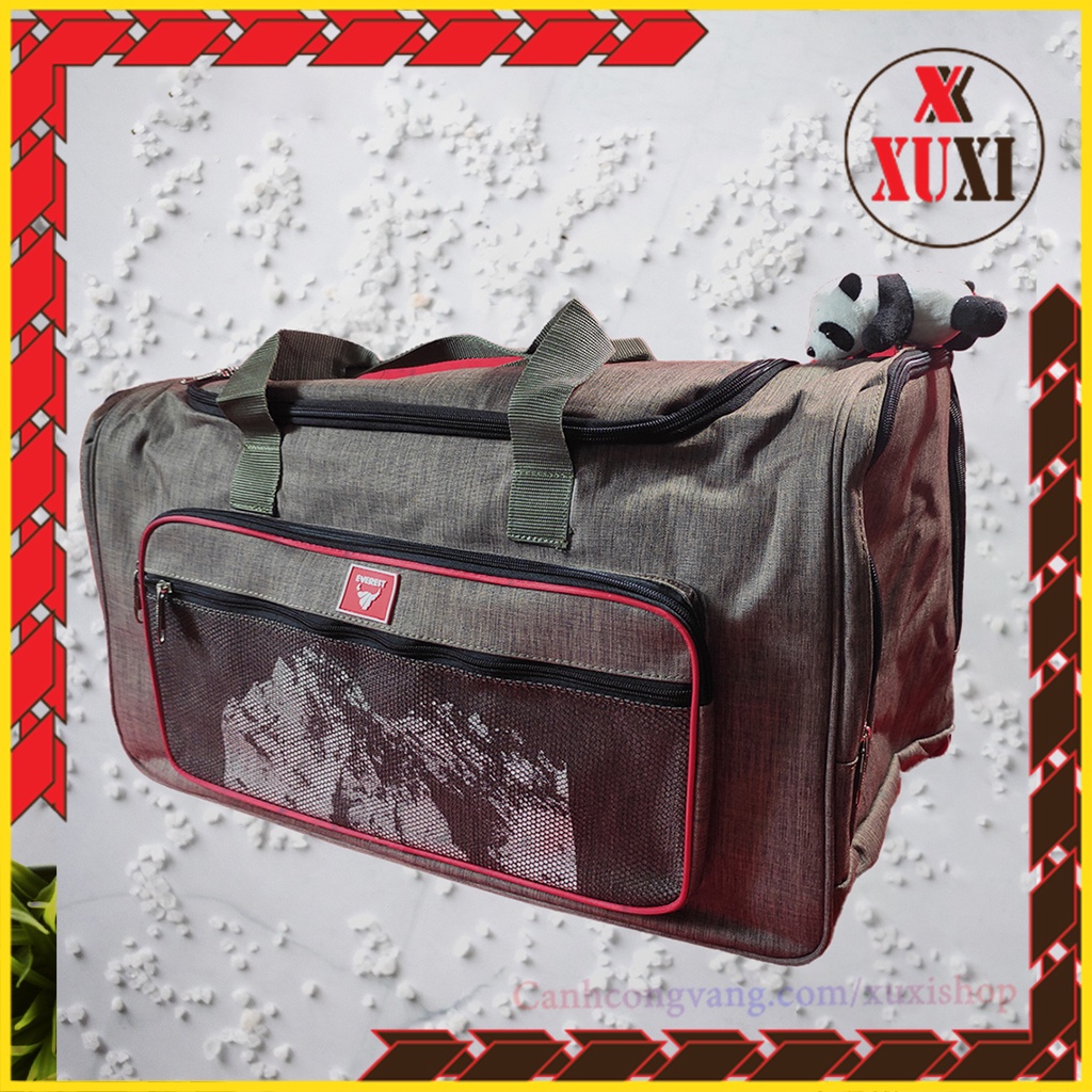 Túi xách du lịch xuxi túi du lịch nam nữ loại lớn 60x30x30- túi trống thể thao siêu to xuttd