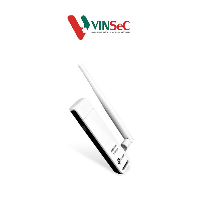 USB thu WiFi TP-Link TL-WN722N - 150Mbps - Tem FPT phân phối