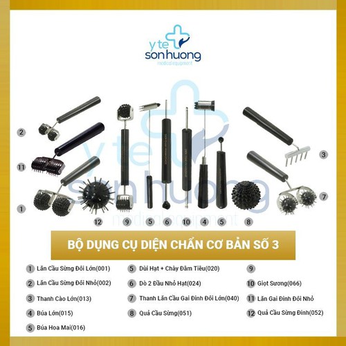 Bộ dụng cụ diện chẩn cơ bản số 3