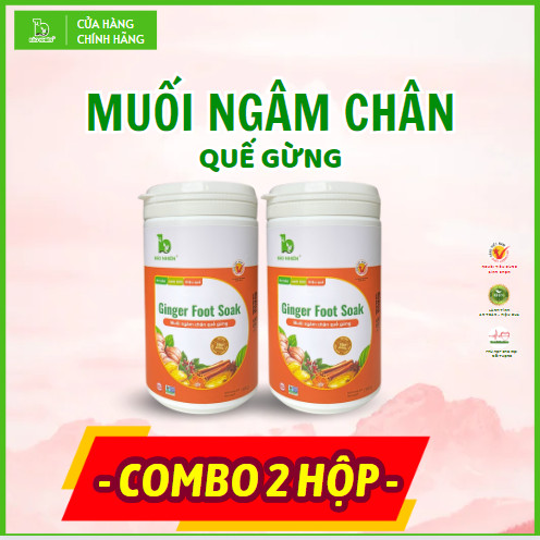 Combo 2 Muối Ngâm Chân Thảo Dược Giảm Đau Nhức