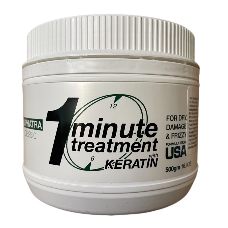 Kem ủ 1 phút One Minute Treatment Alphatra 500ml