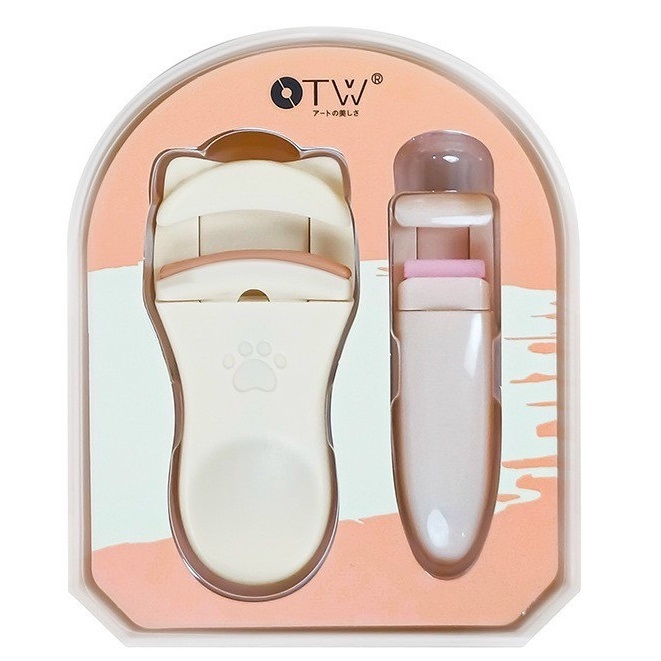 Set 2 kẹp bấm mi hình mèo tw siêu xinh cho hàng mi cong vút tự nhiên