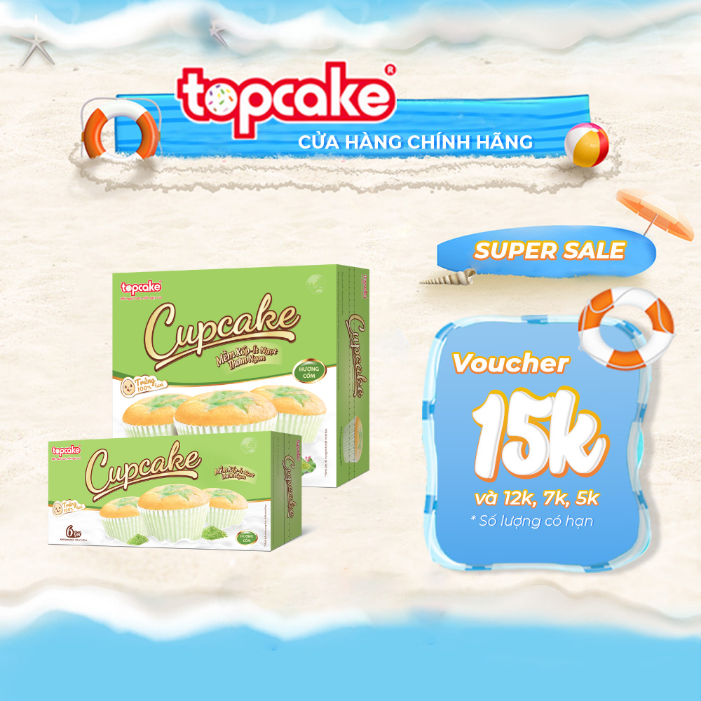 Bánh CUPCAKE - Hương cốm