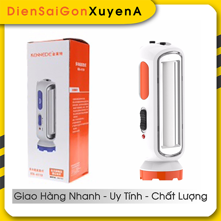 Đèn pin sạc led 2 chế độ siêu sáng tiện lợi KN4316