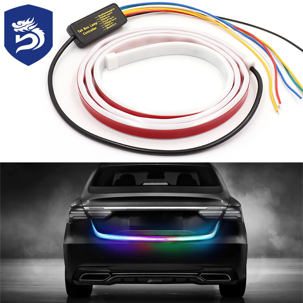 Đèn led chạy gắn đuôi xe oto 120CM 12V có dây xinhan phanh