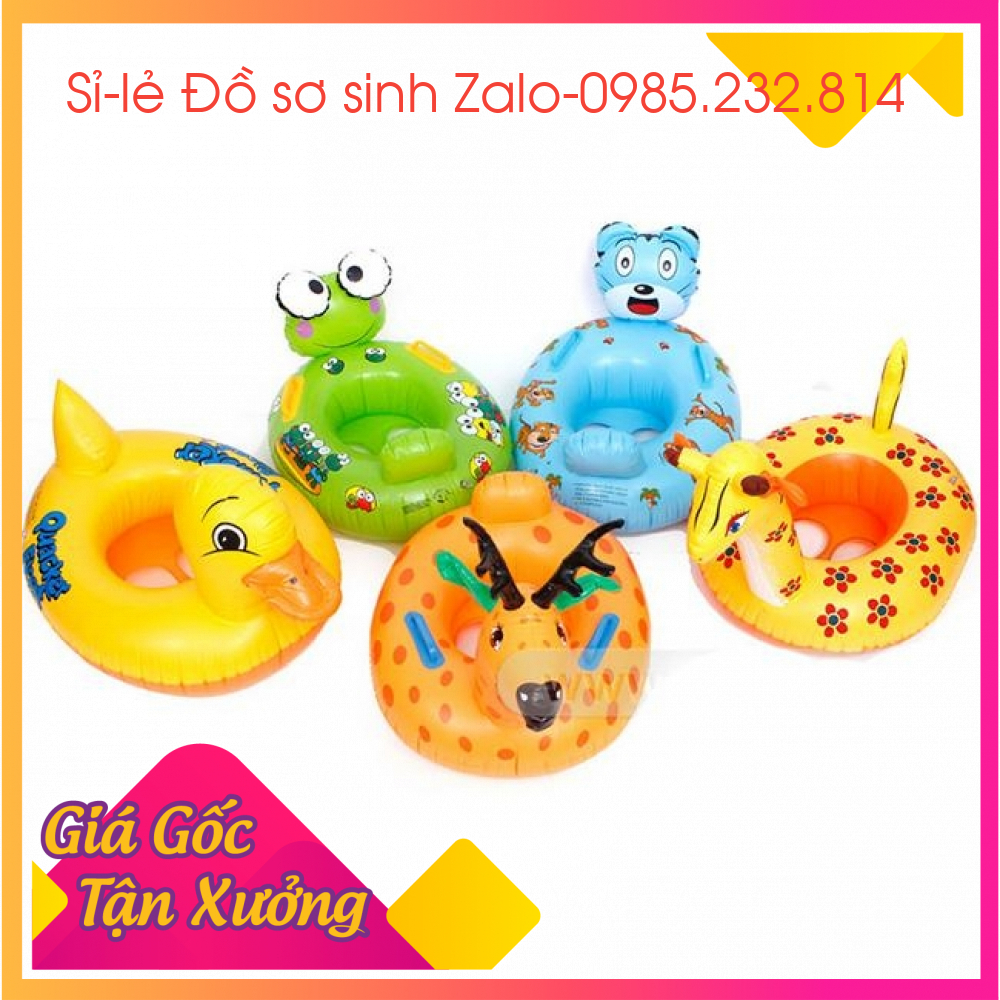 Phao bơi hình thú cho bé-Phao đi biển cho bé trai bé gái-Phao tập bơi cho bé