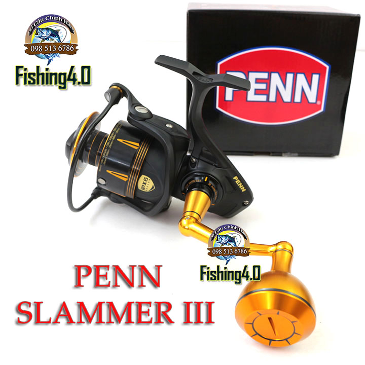 MÁY PENN SLAMMER III CÔNG NGHỆ CHỐNG THẤM NƯỚC IPX6