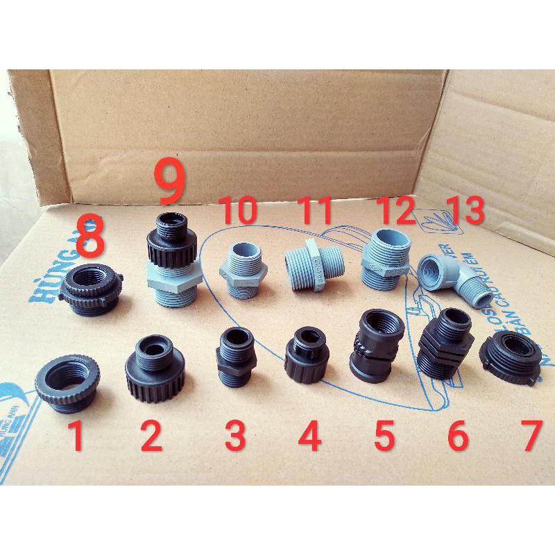 3 Cái nối răng ngoài răng trong 21 27 34 kép lơ thu ren cà rá nhựa cao cấp, sản phẩm tốt, chất lượng cao, cam kết như hình, độ bền cao