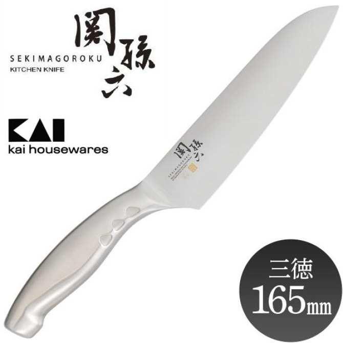 Dao làm bếp cao cấp kai seki magoroku japan ab5100 165mm - made in japan