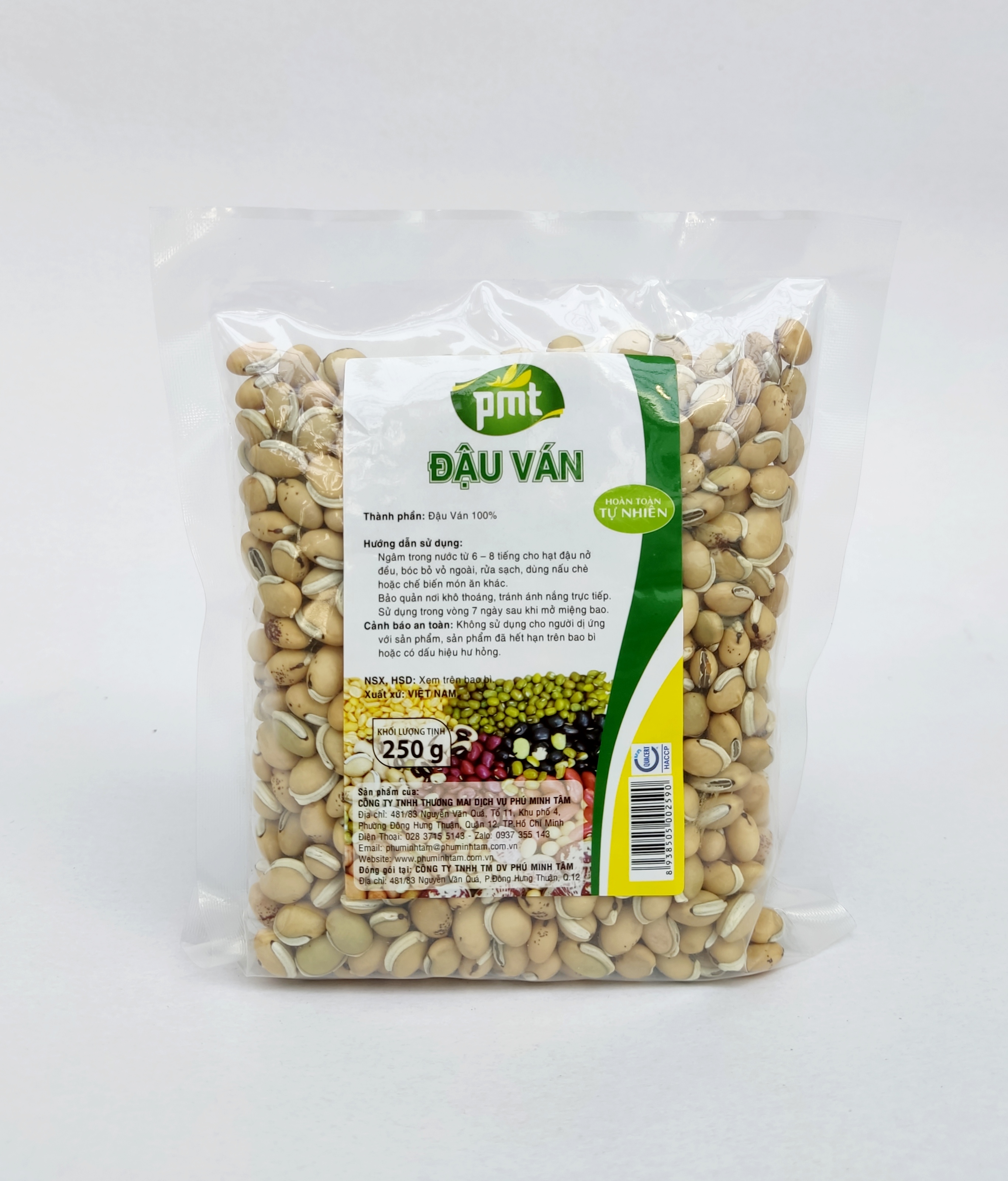 HẠT ĐẬU VÁN GÓI 250gr