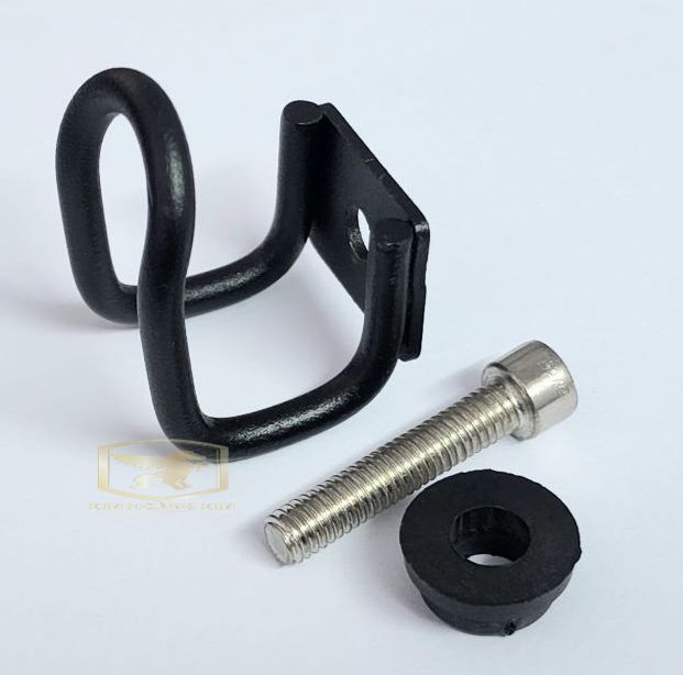 Móc treo đồ Inox sơn tĩnh điện kiểu chữ U gắn nhiều loại xe máy
