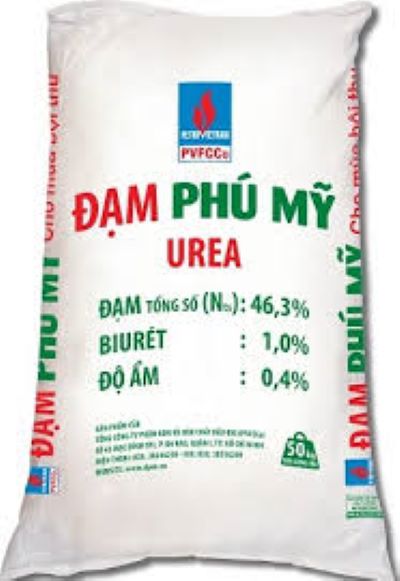 Phân URE - Đạm URE Phú Mỹ Túi chiết phát triển cành lá, nảy chồi, giúp cây tăng trưởng và phát triển 1KG