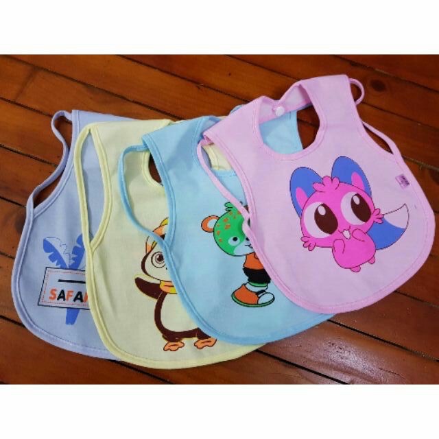 Rẻ vô địch ⚡ Yếm ăn dặm chống thấm, loại xỏ tay, có cúc bấm, hình đẹp chất lượng giá rẻ