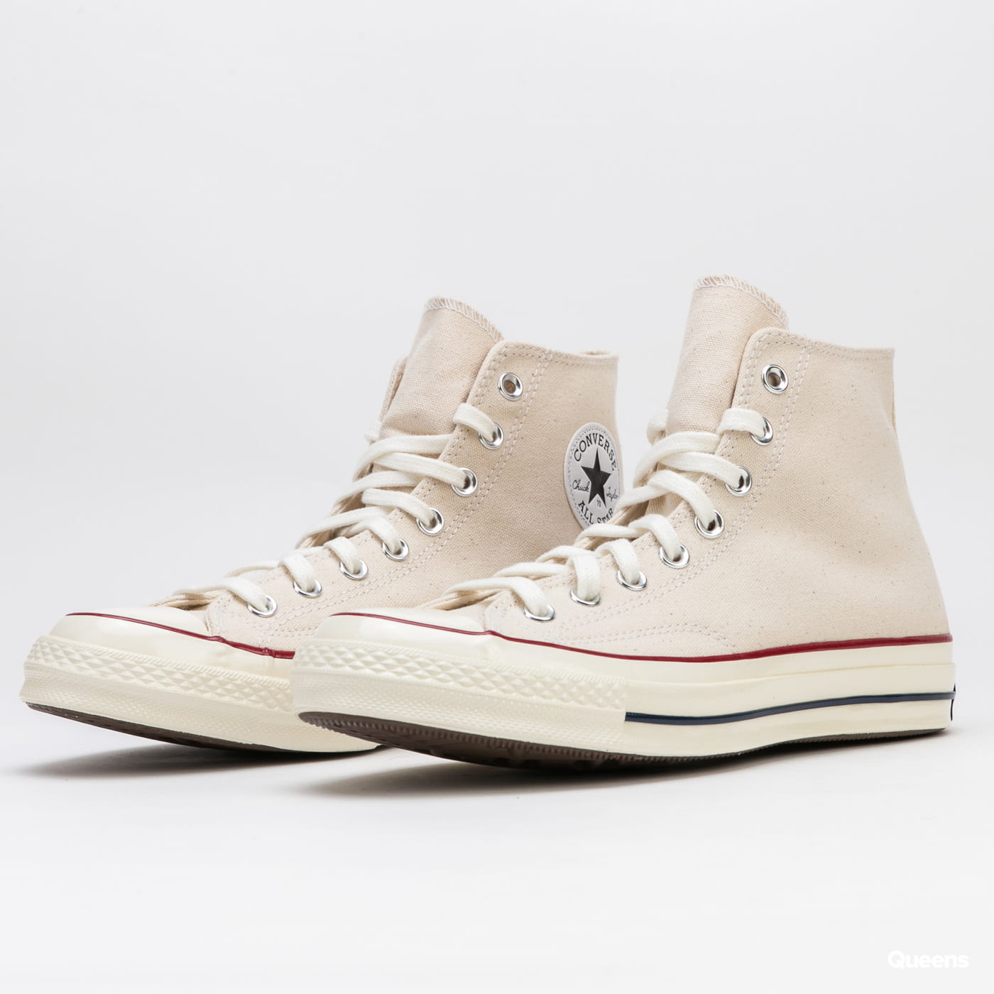 Giày thể thao nam nữ Converse 1970S Cream High Top (cv 1970s trắng kem cao cổ+ túi converse+ tất+ Bill)