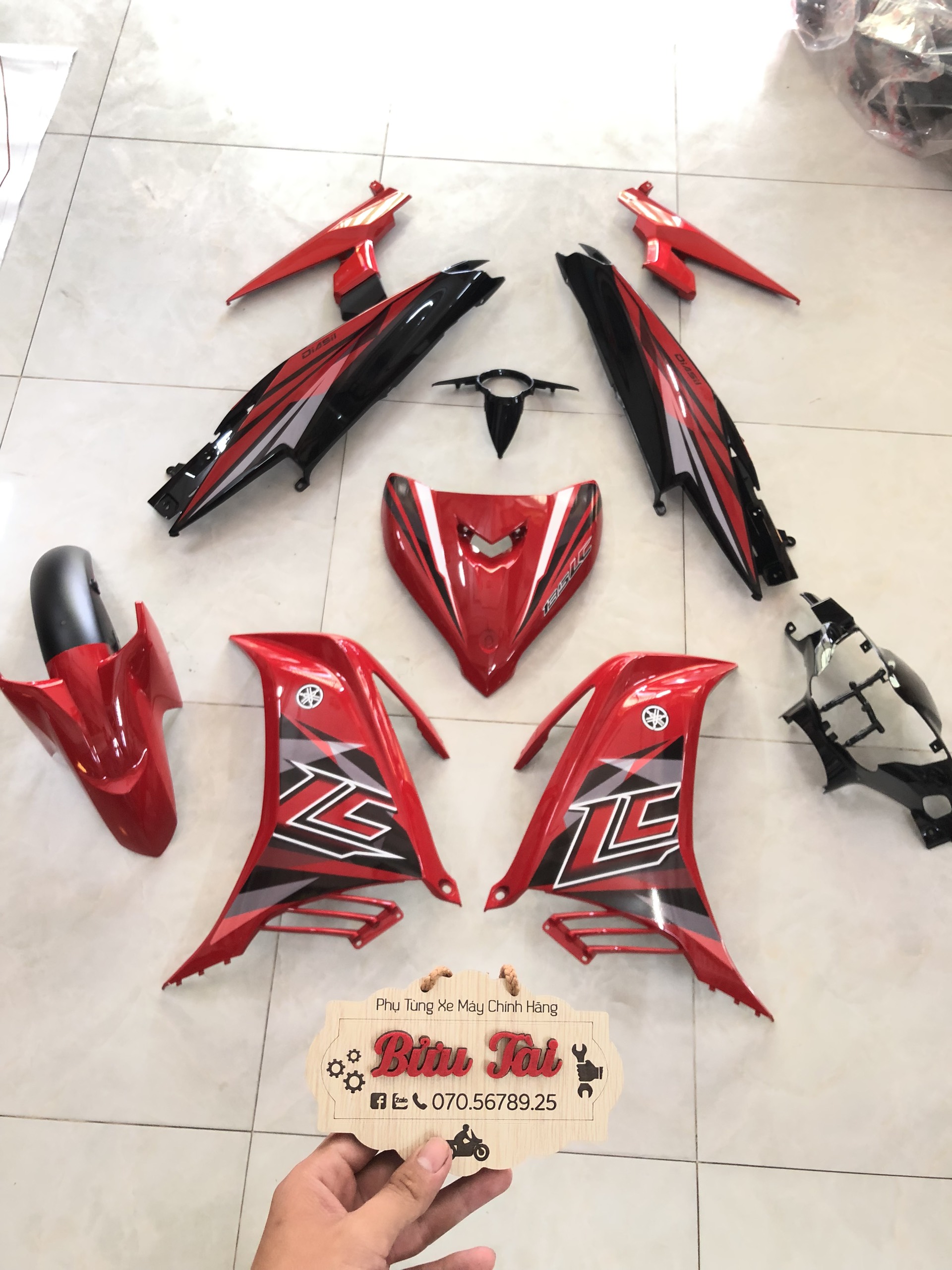 Full bóng ex135 2011 - 2014 + tem in rời