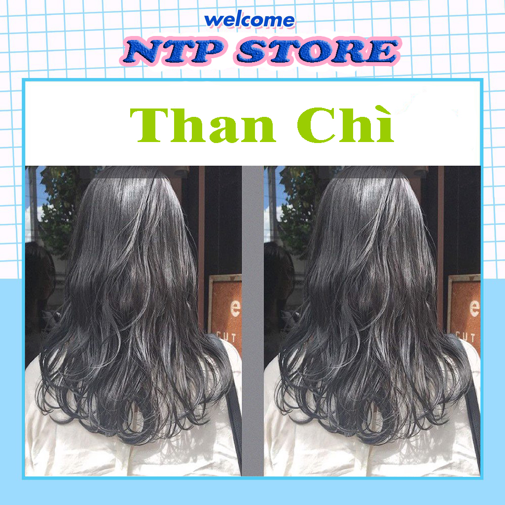 Thuốc nhuộm tóc màu Than Chì 4111 kèm oxy trợ nhuộm găng tay