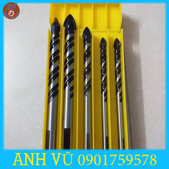 Bộ mũi khoan gạch, gốm, sứ, gỗ, bê tông... đa năng