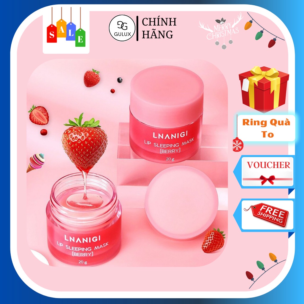 [Nhập RS0822 giảm 30k cho đơn 99k]Mặt nạ dưỡng môi Laneige Lip Sleeping Mask Berry mặt nạ ngủ môi Hàn Quốc