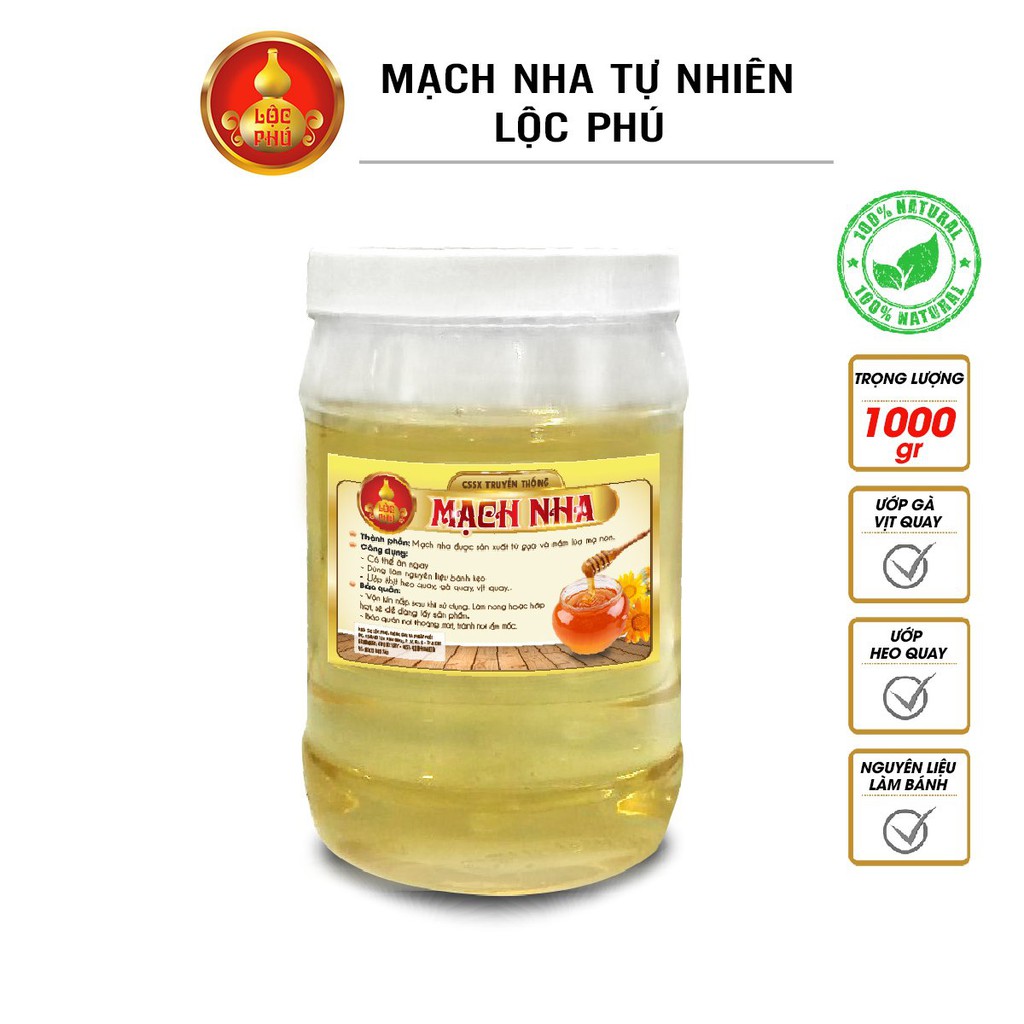 Mạch nha làm bánh