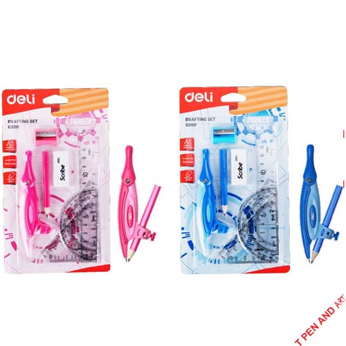 Bộ dụng cụ học sinh 8 món deli eg30001