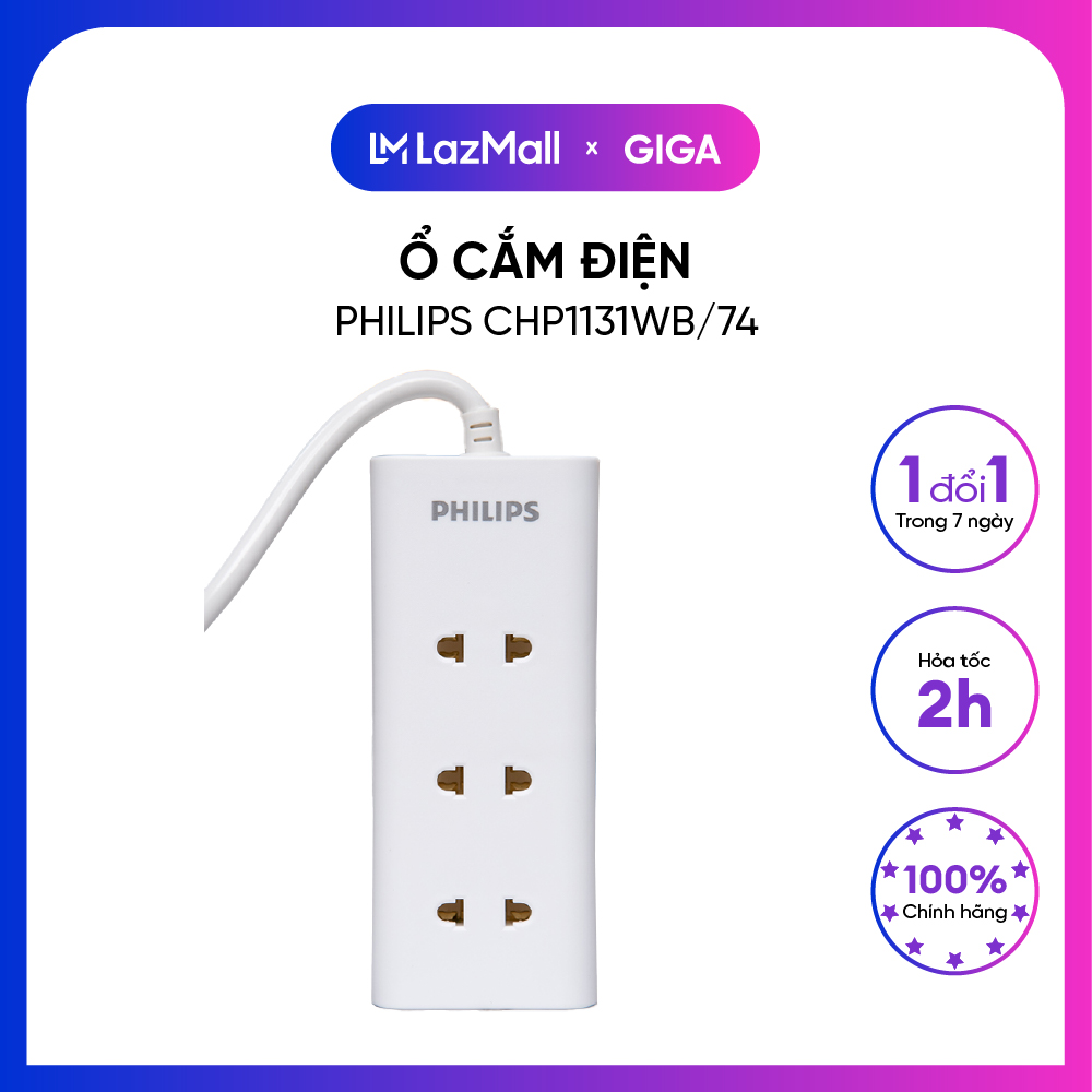 Ổ cắm điện Philips CHP1131WB/74