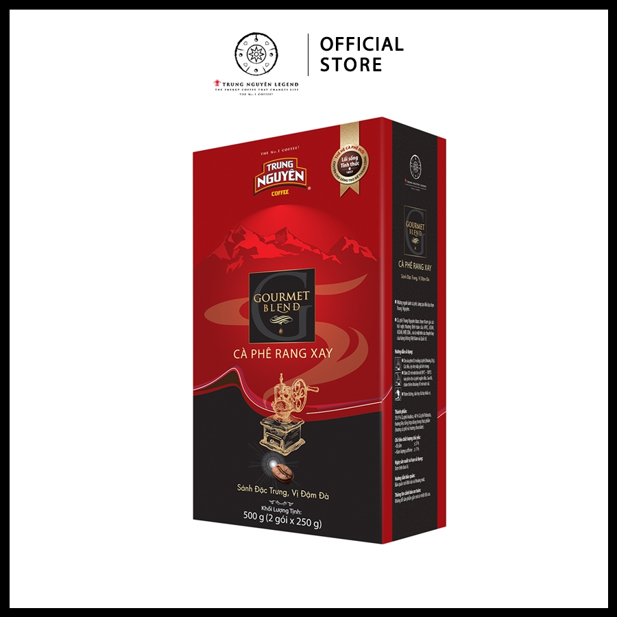 [HCM]Cà phê rang xay Trung NGuyên - Cà phê Gourmet Blend