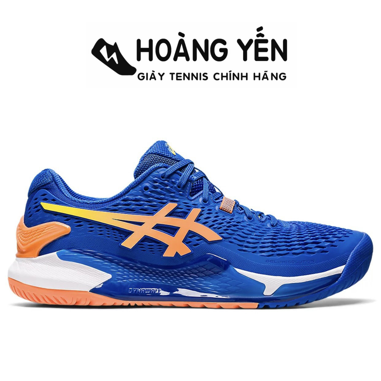 Giày Tennis Asics Gel-Resolution 9 Chính Hãng | Mới Ra 2023 | Men Asics Tennis Shoes