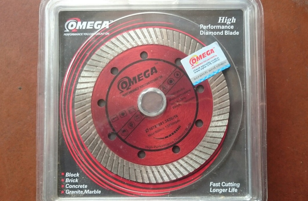 Lưỡi cắt gạch, Lưỡi cắt đa năng, Lưỡi cắt Omega Loại A