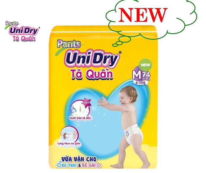 Tã quần Unidry M74 cho bé 6-11kg