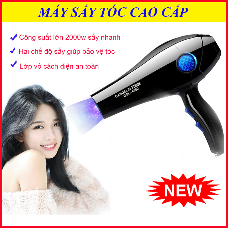 Máy sấy tóc cao cấp công suất sấy lớn giúp sấy nhanh không gây tổn hại cho tóc