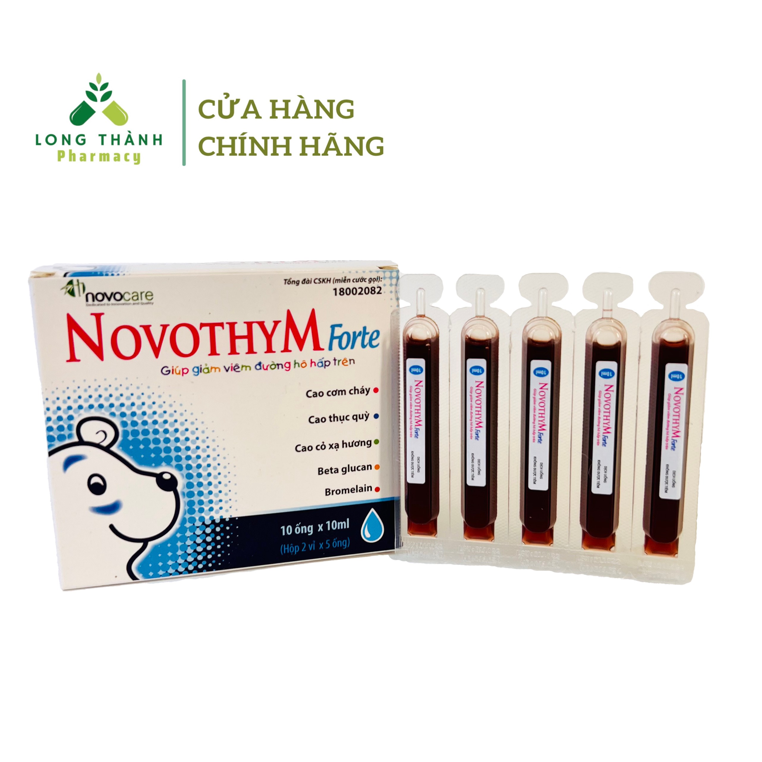 Novothym Forte - Giúp tăng sức đề kháng và tăng cường miễn dịch